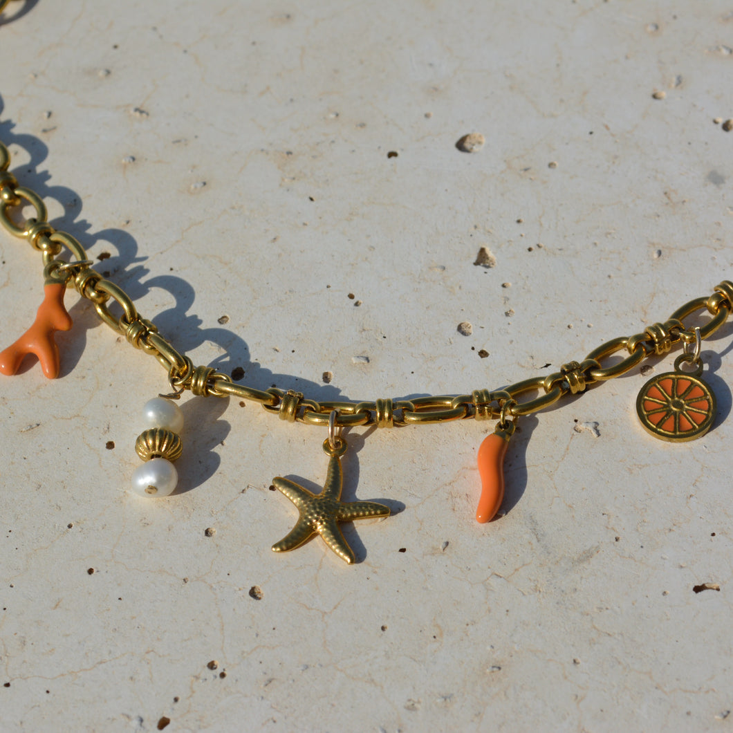 Collier Naranja